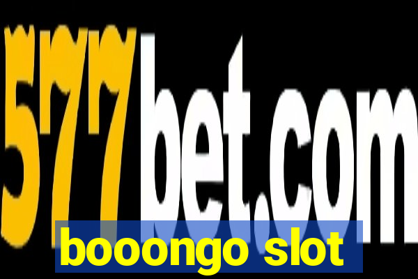 booongo slot