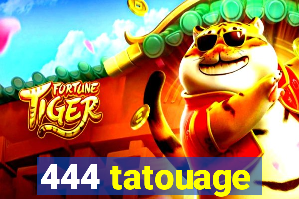 444 tatouage