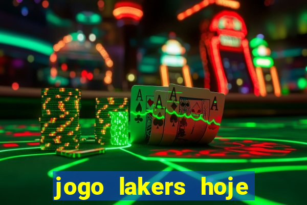 jogo lakers hoje ao vivo