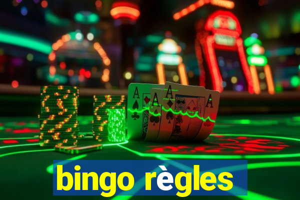 bingo règles