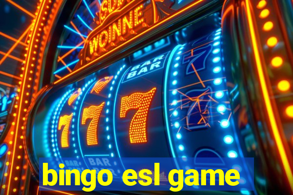 bingo esl game