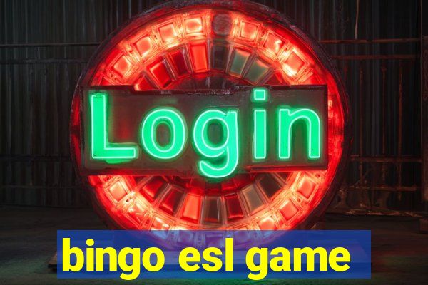 bingo esl game