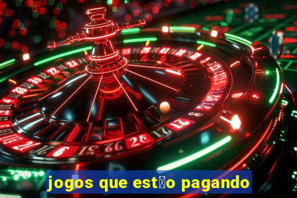 jogos que est茫o pagando