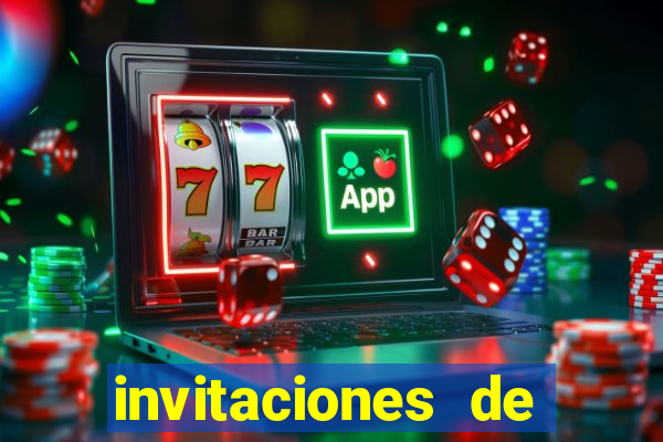 invitaciones de bingo para editar