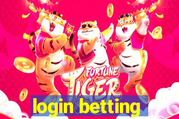 login betting