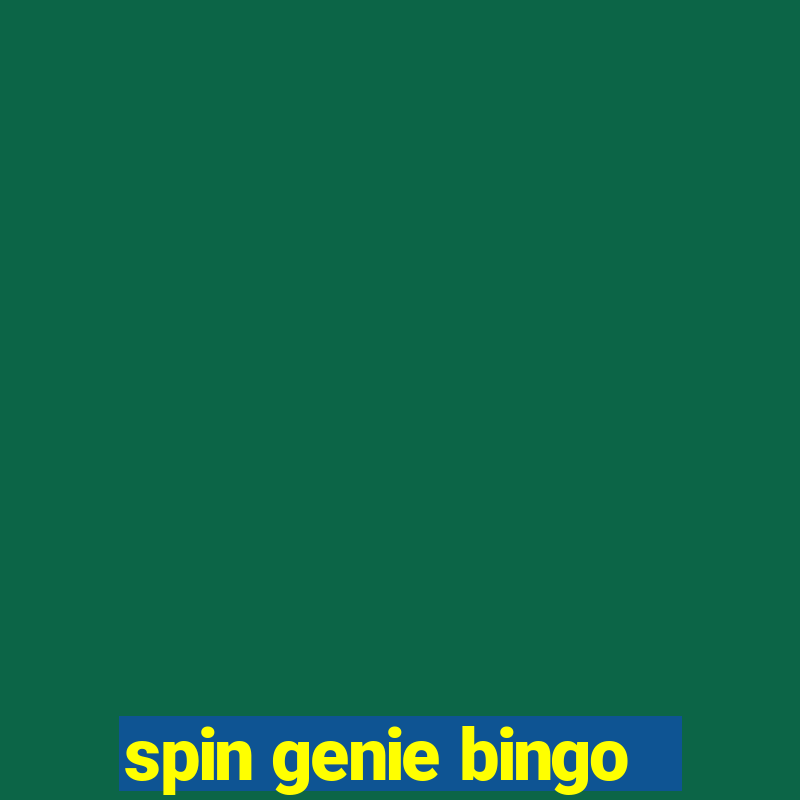 spin genie bingo