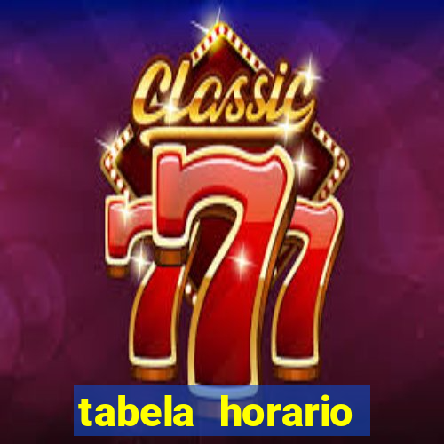 tabela horario pagante fortune tiger