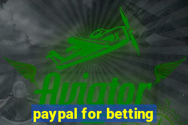 paypal for betting