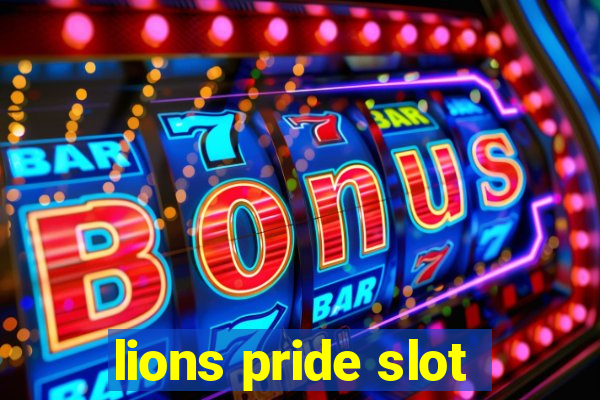 lions pride slot