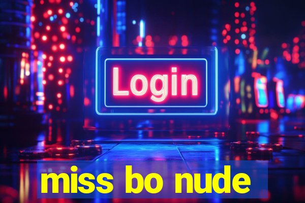 miss bo nude