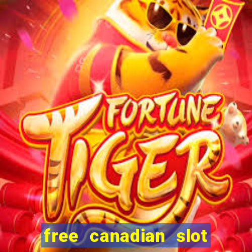 free canadian slot machine games