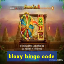 bloxy bingo code