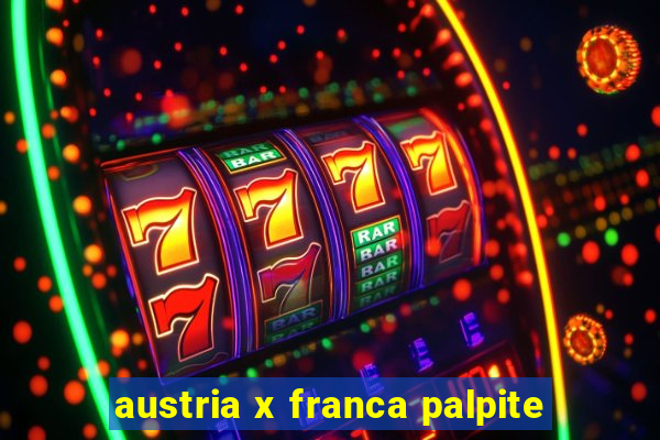 austria x franca palpite