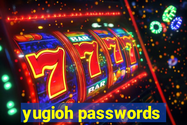 yugioh passwords