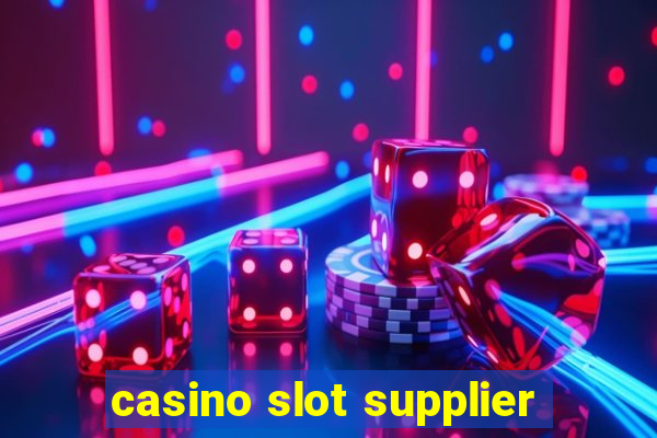 casino slot supplier