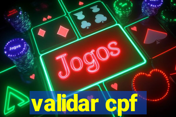 validar cpf