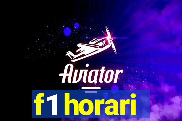 f1 horari