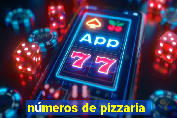 números de pizzaria