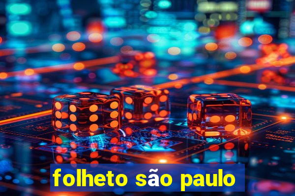 folheto são paulo