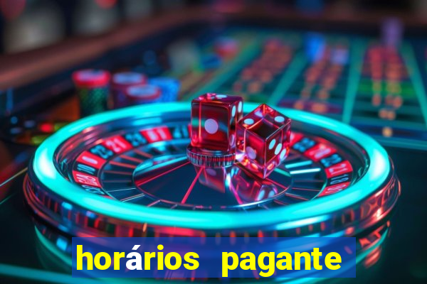 horários pagante fortune tiger