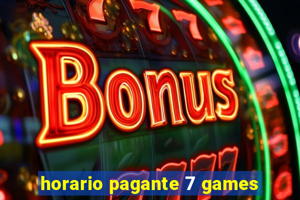 horario pagante 7 games