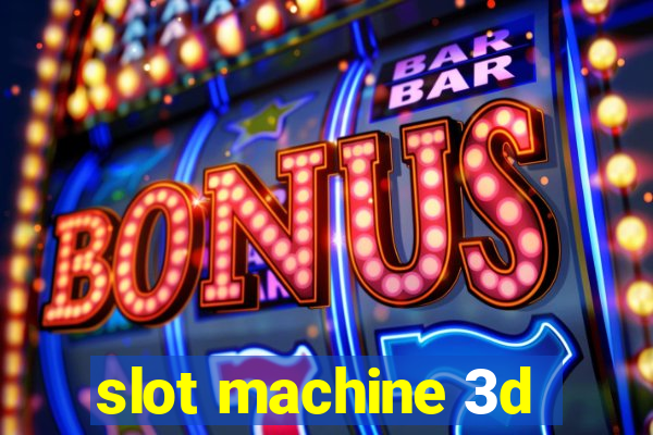 slot machine 3d