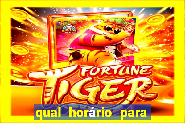 qual horário para jogar fortune rabbit