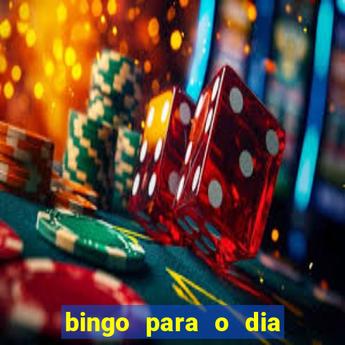 bingo para o dia da mulher