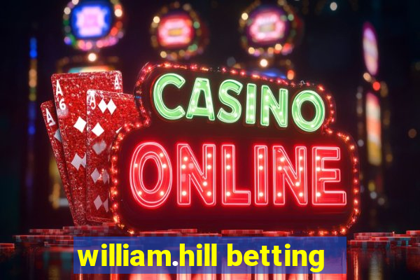 william.hill betting