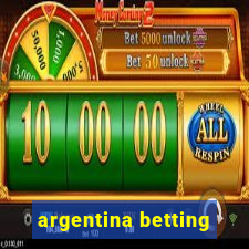 argentina betting