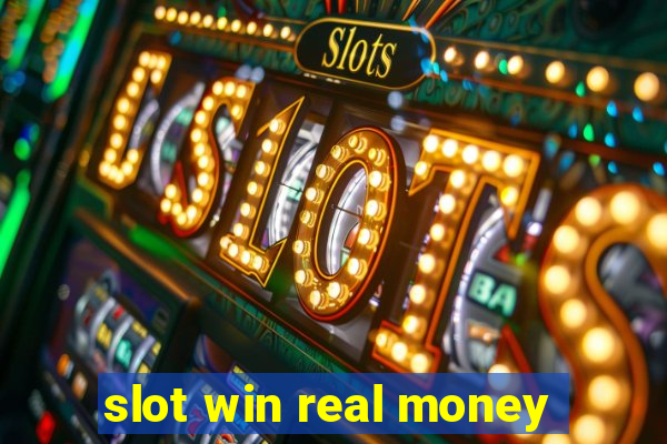 slot win real money