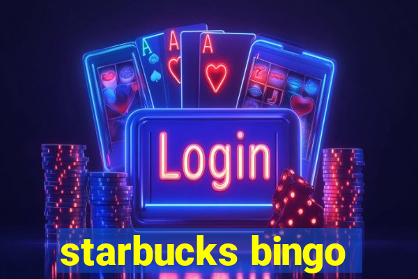 starbucks bingo