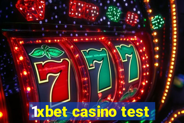 1xbet casino test