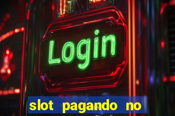 slot pagando no cadastro facebook