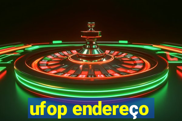 ufop endereço