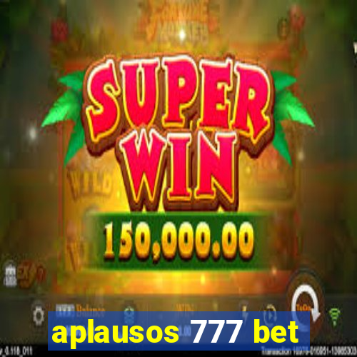 aplausos 777 bet