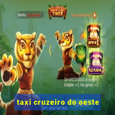 taxi cruzeiro do oeste