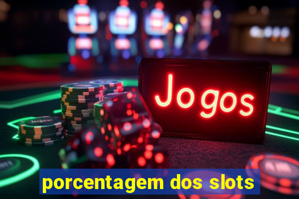 porcentagem dos slots