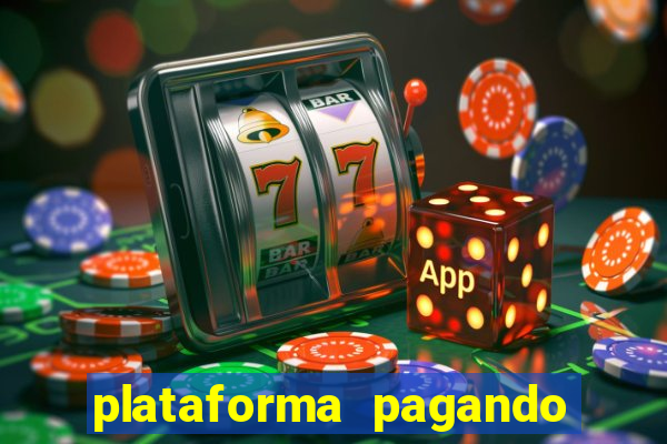 plataforma pagando no cadastro slots