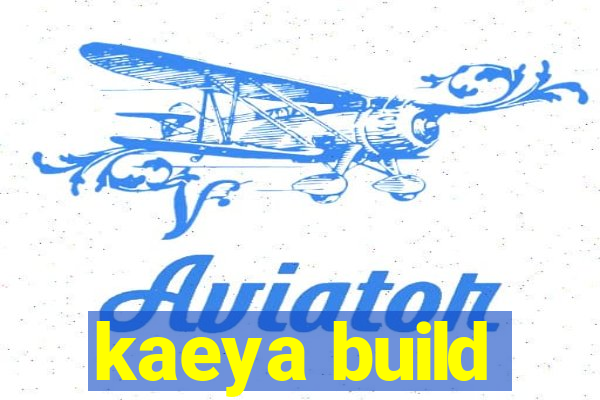 kaeya build