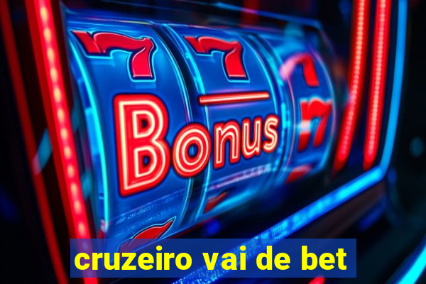 cruzeiro vai de bet