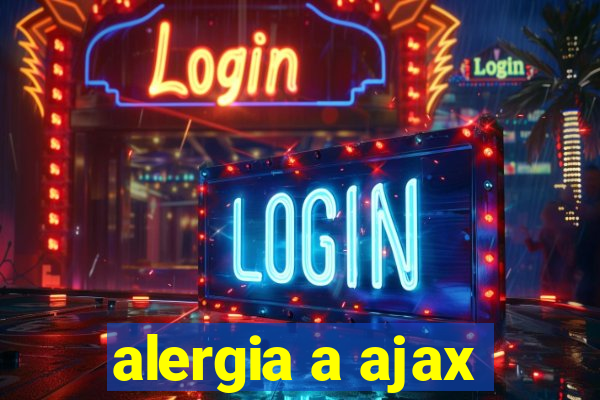 alergia a ajax