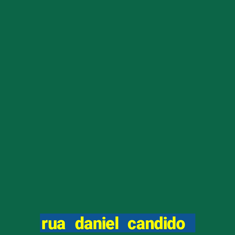 rua daniel candido dos santos