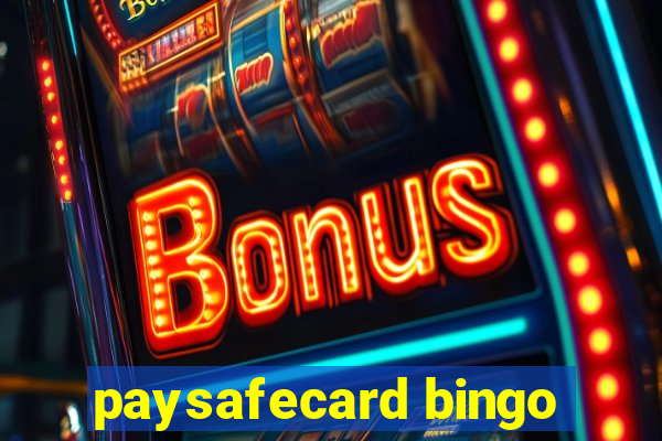 paysafecard bingo