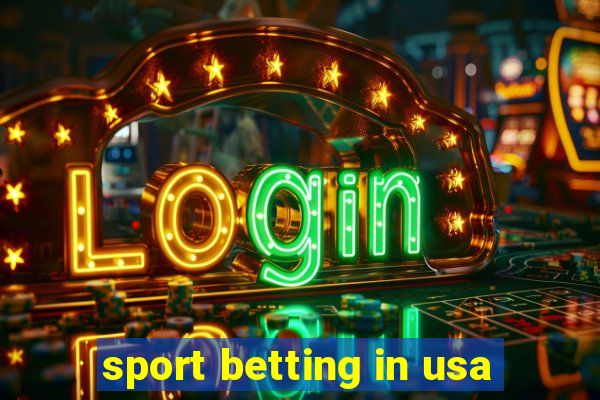 sport betting in usa