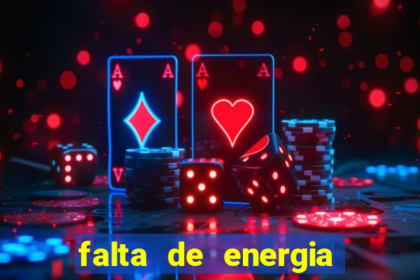 falta de energia em caucaia