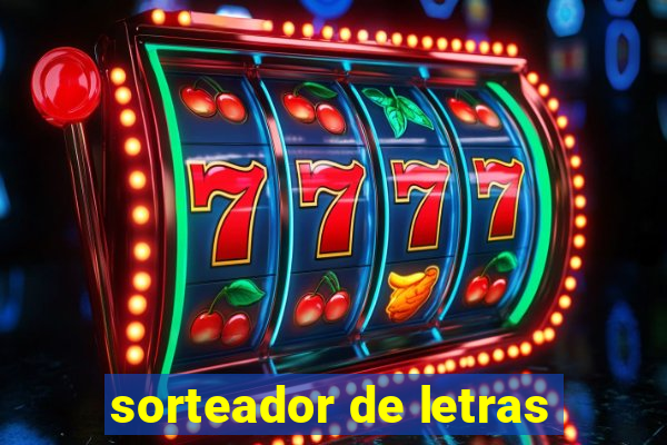 sorteador de letras