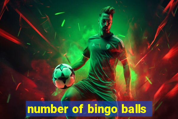 number of bingo balls