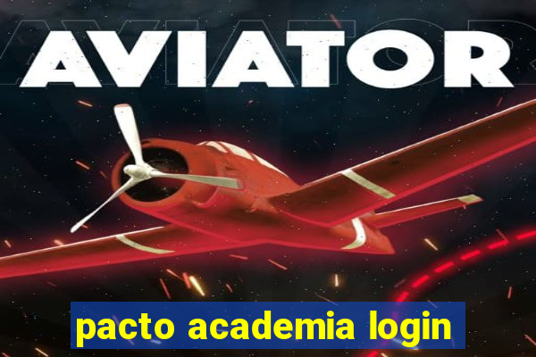 pacto academia login