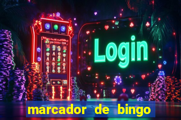 marcador de bingo com ima